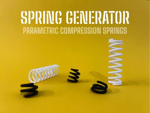 Spring Generator - Parametric Compression Springs