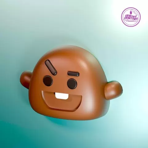 BTS Shooky 3D Magnet - BT21