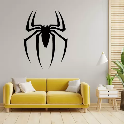 Spider Logo Wall Art - Bagul3D