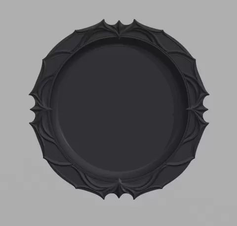 Vampire Decor Plate Hangable