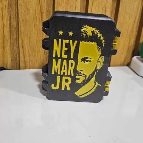 Caixinha de figurinha Neymar