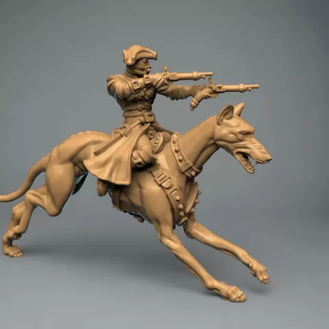 Hunter 2 mounted by Herospawnspot