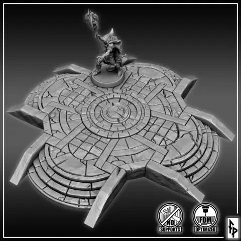 Old Dungeon Platform by Forbidden Prints