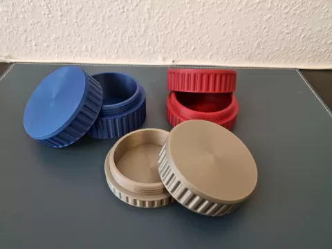 Screw Cap Storage Box