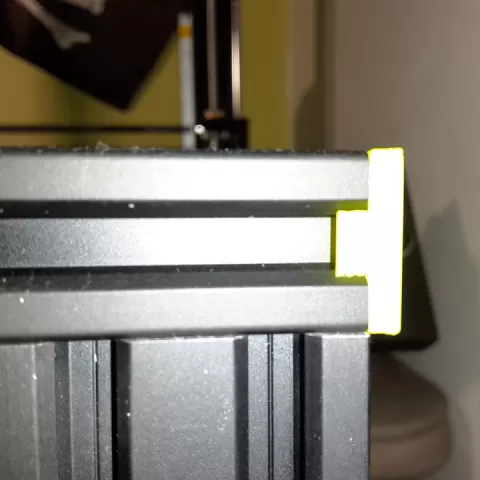 End Cap for 20x20 extrusion by Technivorous