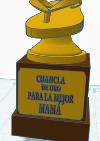 Chancla de oro