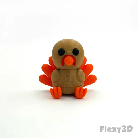 Articulated Turkey - flexy3d
