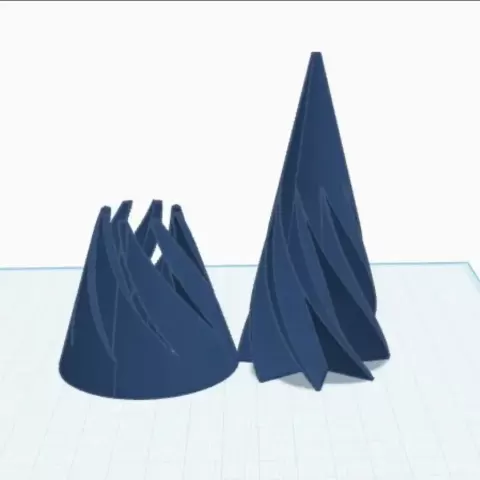 Spiral Cone Fidget - PineKone