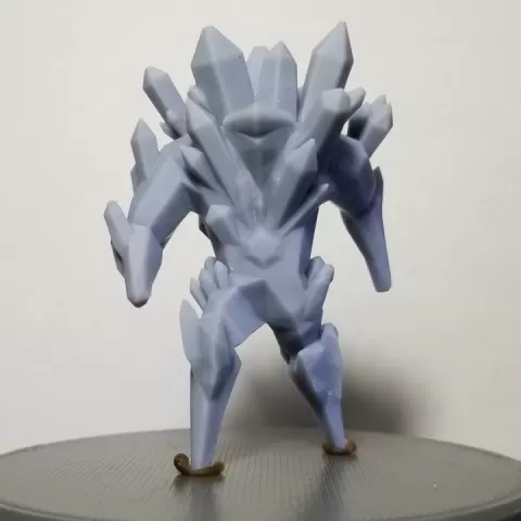 Crystal Golem by Clay Rade