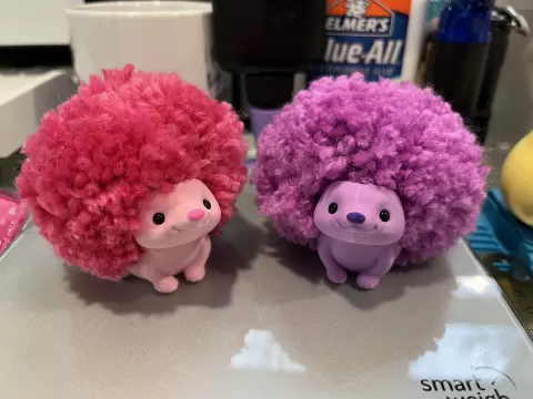 Pom-pom Hedgehog