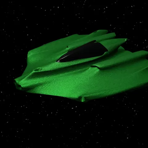 Close Combat space ship by Sherm Stebbins