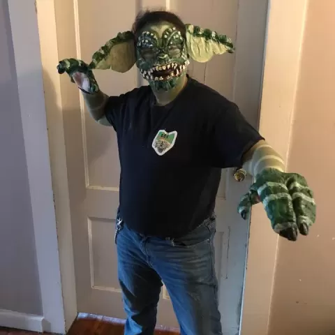 GREMLIN MASK by Michele Plunkett