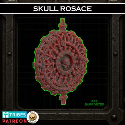 Skull Rosace