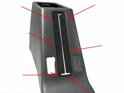 Arm Rest Handbrake Boot - 92-95 EG Civic