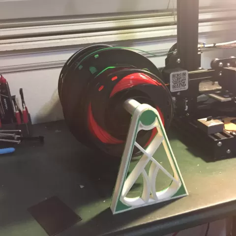Multi filament spool rack by Bob Morsch