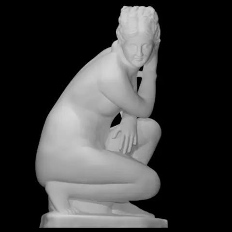 Crouching Venus by Scan The World