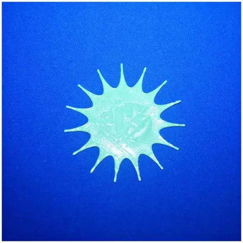 Correspondence Sun coaster by Peter Bock