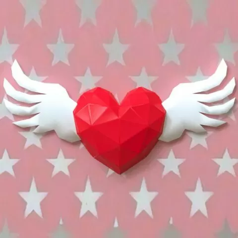 HEART WITH WINGS