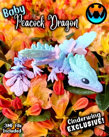 Baby Peacock Dragon