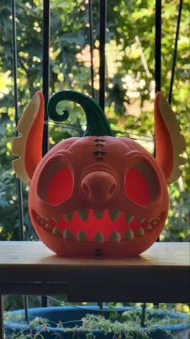 Stitch Pumpkin