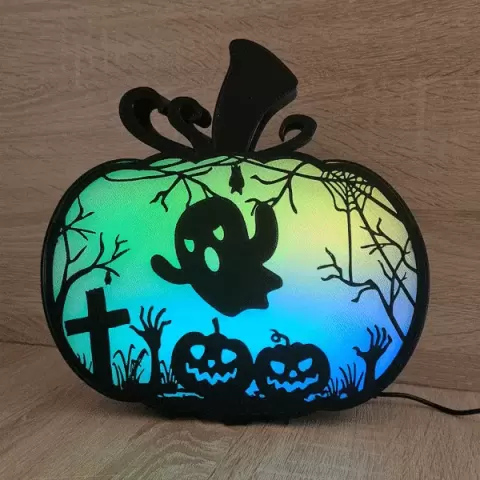 HALLOWEEN PUMPKIN LED LAMP