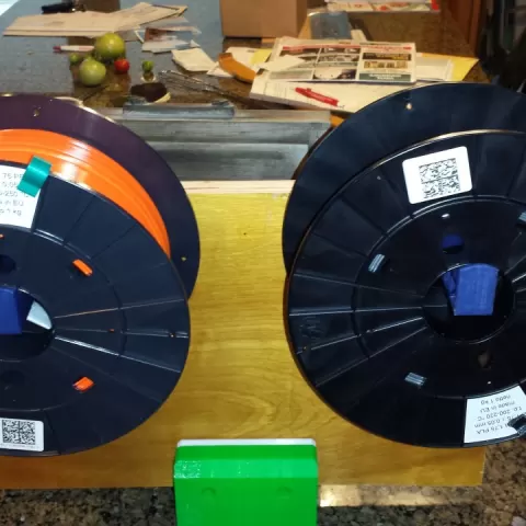 Spool Holder for 3DPrinting Nerd by Aaron Brown