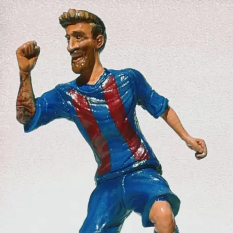 Soccer Player by Richard Hanson
