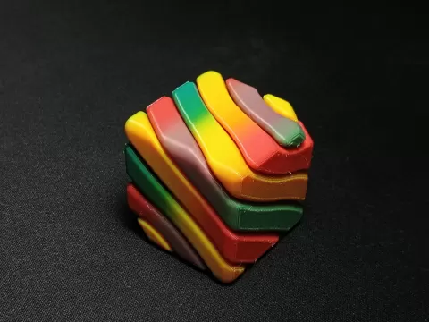 Passthrough Cube Puzzle - Print in place
