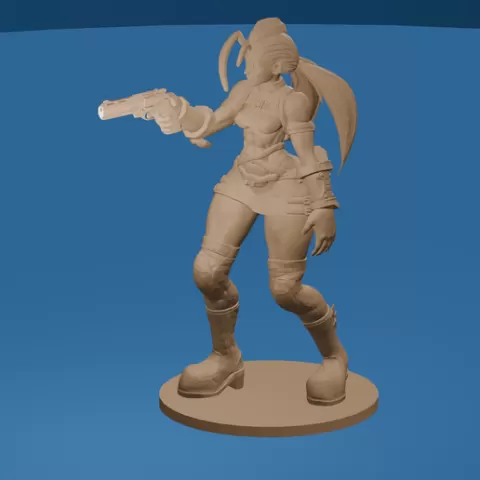 Toon Cop Enforcer Sexy Cartoon Police Woman v2