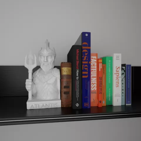 Atlantis bookend