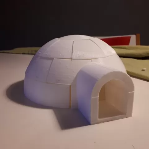Igloo puzzle by Rebeca Rivas Antich