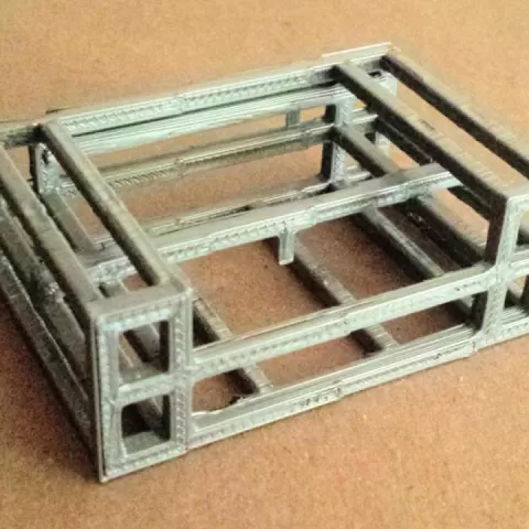 Open Frame Laser Cutter Model by Tia Bertz