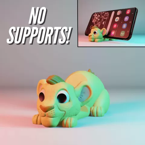 Mini Lion - Soporte para Celular - FlexiBeasts