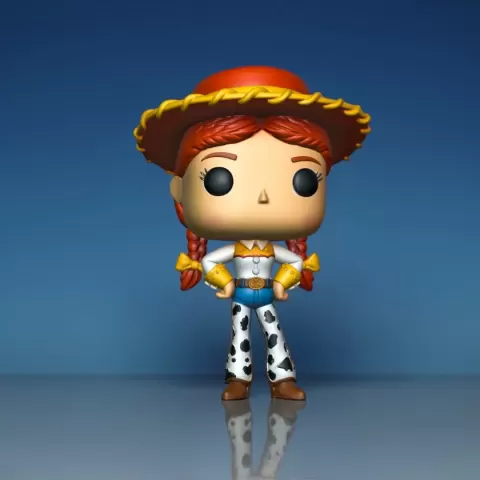 Jessie Toy Store Funko Style STL – Cowgirl Chibi Figure - Zyrax Studio
