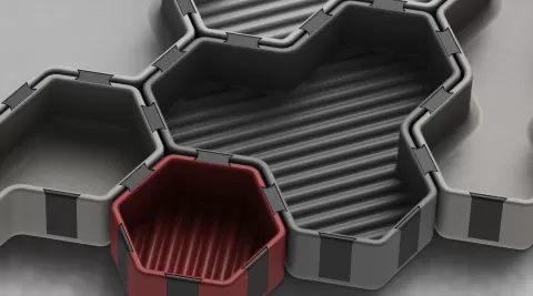 Catch-All Trays / Hex organizer