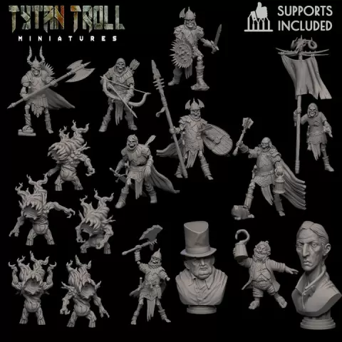 May26 Release [Pre-Supported] by TytanTroll Miniatures