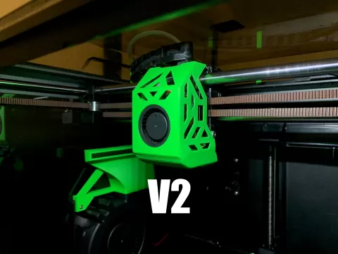 High Performance Toolhead Cover for Creality K1 & K1 Max