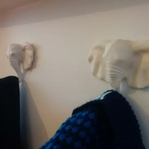 Elephant Coat Hanger by antonin