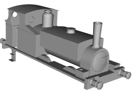 Selsey Tramway/West Sussex Railway 0-4-2ST Chichester no1 loco final 1/148 scale