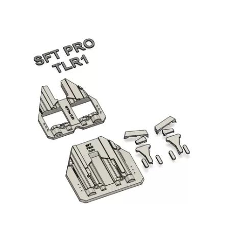 SFT Pro Canik TLR-1 Split Holster Mold Full Insert Set