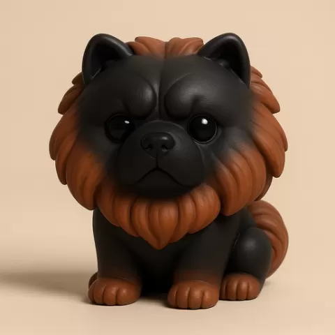Fluffy Sentinel - Chibi Chow Chow