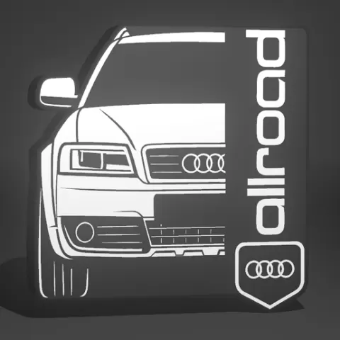 Audi Allroad - Lightbox Lampara LED