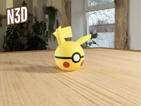 #0025 - Pikachu Ball