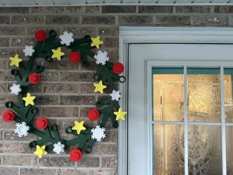 Snowflakes for Lego Wreath