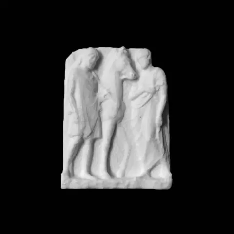 Grave Stele of an Athenian Horseman by Scan The World