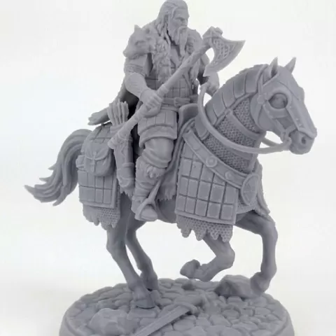Norse Wolf Cavalry Leader 🪓🐎