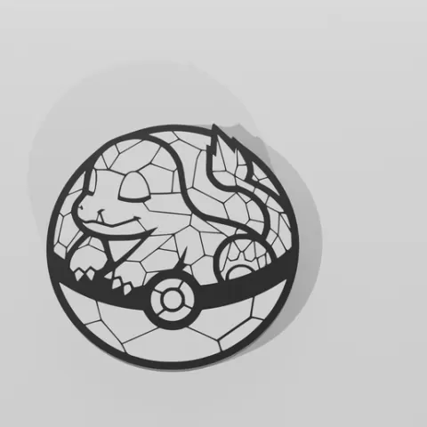 Charmander Pokemon - Wall Art Multicolor