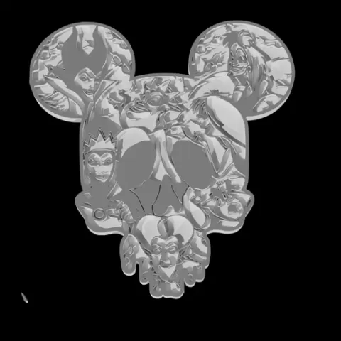 Disney Skull - Keychain Onecolor