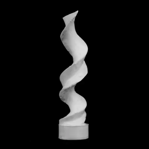 Cancer Research DNA Sculpture - London Art Trail by Scan The World