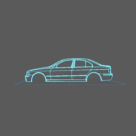 BMW - E39 M5 by PAWU STL Studio